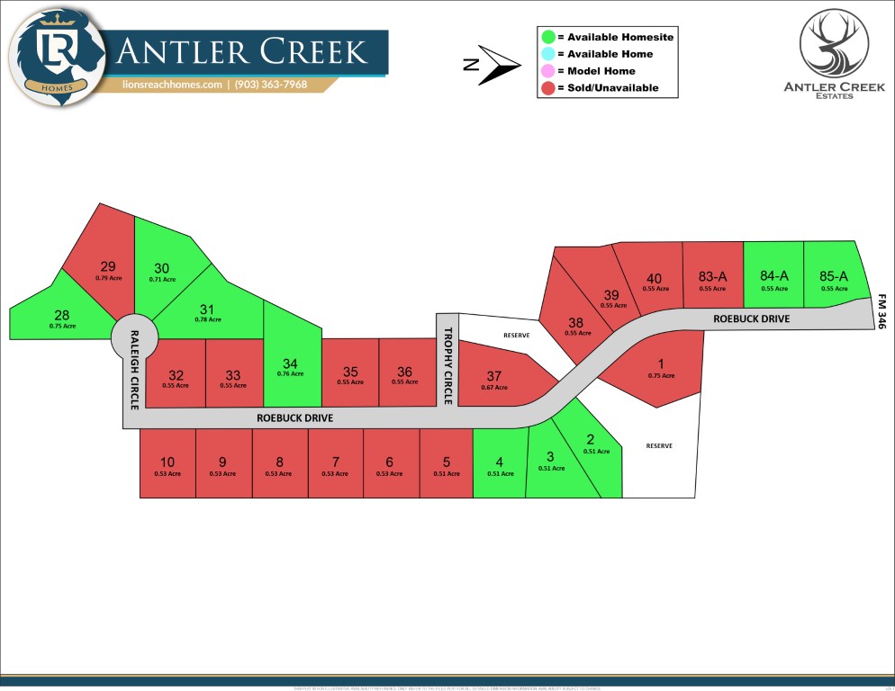 Antler Creek Marketing Plat V25.1